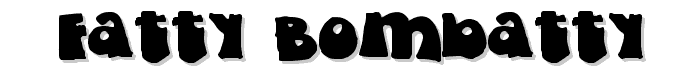 Fatty Bombatty font
